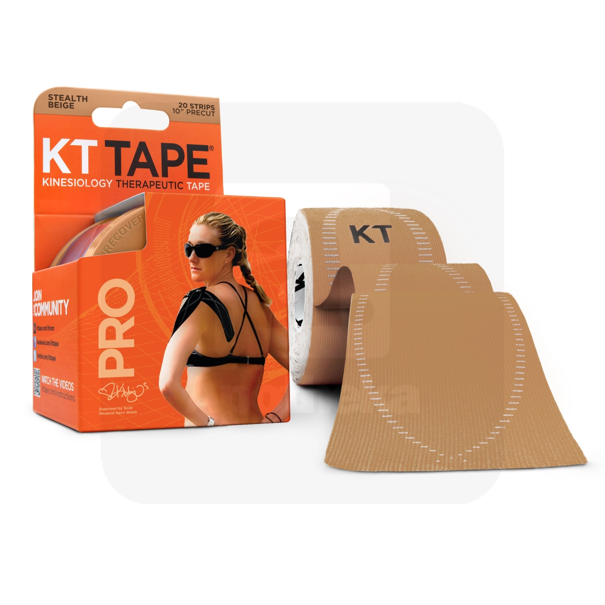 KT TEIP PRO NEON (EELLÕIGATUD 5M, 20 STRIP) BEEZ - Изображение товара