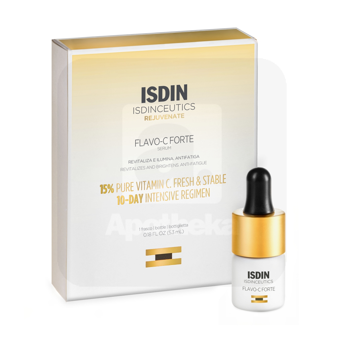 ISDIN FLAVO-C FORTE SEERUM C-VITAMIINIGA 5,3ML N1 - Изображение товара
