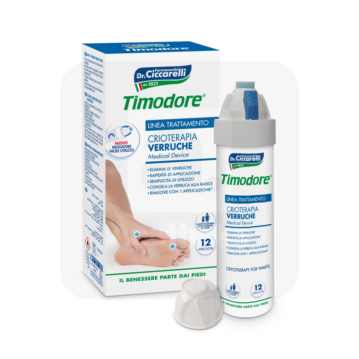 CICCARELLI SOOLATÜÜKA EEMALDAMISEKS KÜLMRAVI 75ML - Изображение товара
