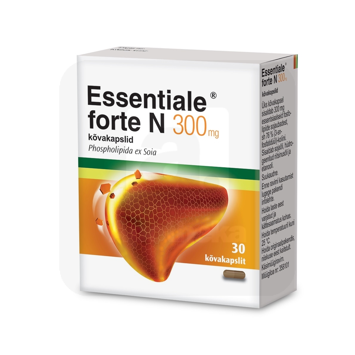 ESSENTIALE FORTE N CAPS 300MG N30 - Изображение товара