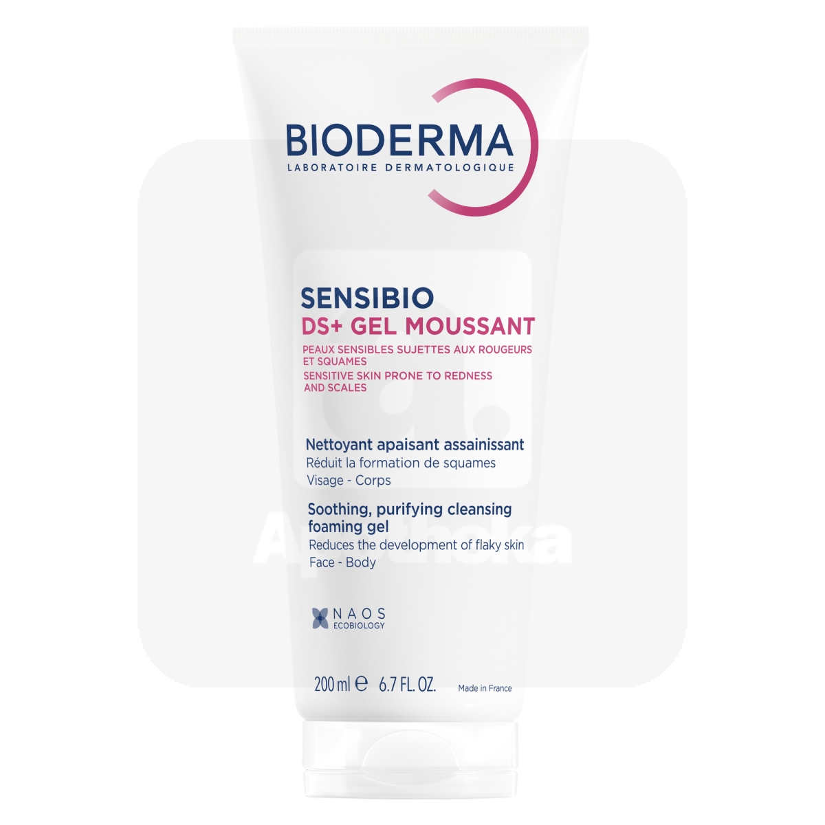 BIODERMA SENSIBIO DS+ PUHASTUSGEEL PUNETAVALE NAHALE 200ML UUS - Изображение товара