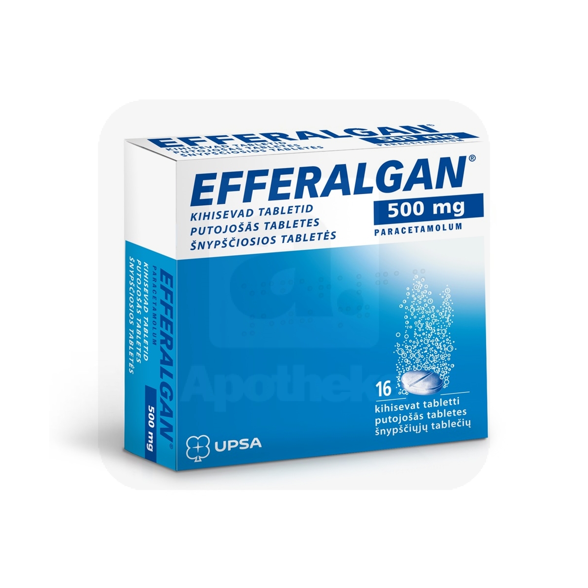 EFFERALGAN KIHISEV TBL 500MG N16 - Изображение товара