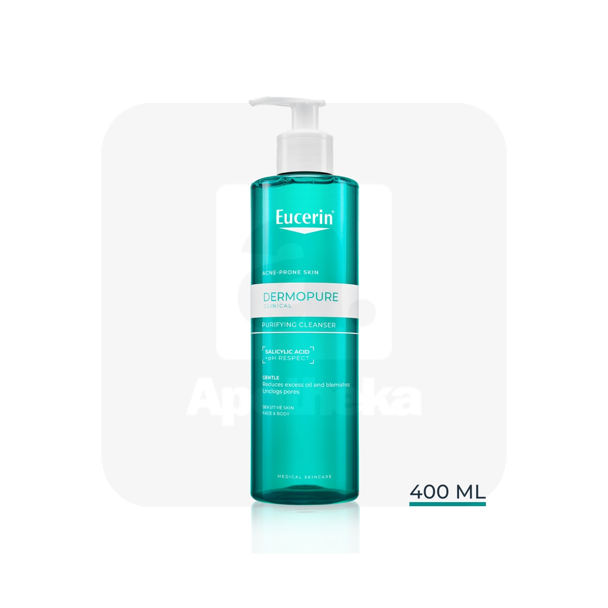EUCERIN DERMOPURE CLINICAL NÄOPUHASTUSGEEL 400ML - Изображение товара
