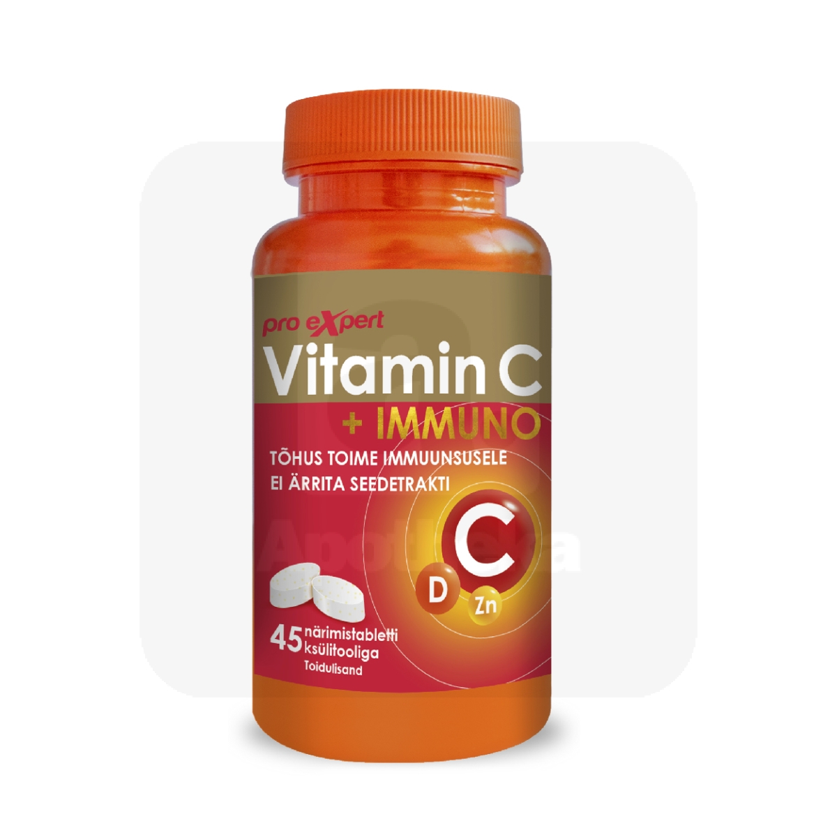 VITAMIN C PRO EXPERT + IMMUNO NÄRIMISTBL N45 - Изображение товара