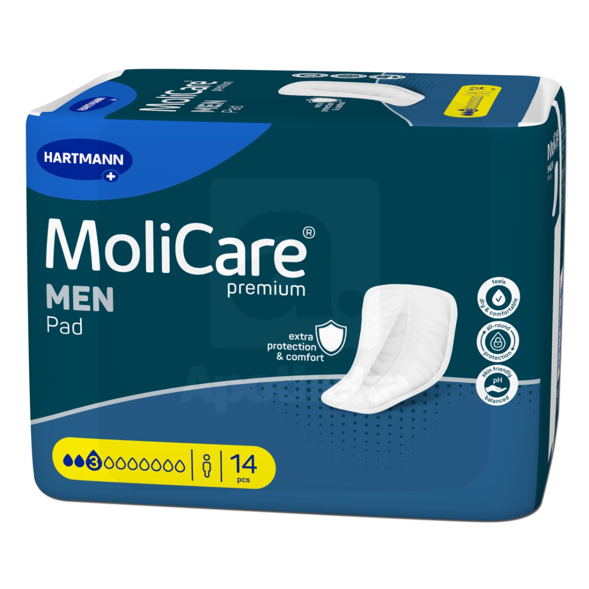 MOLICARE PAD MEN 3 TILKA N14 /168066/ UUS PAKEND - Изображение товара