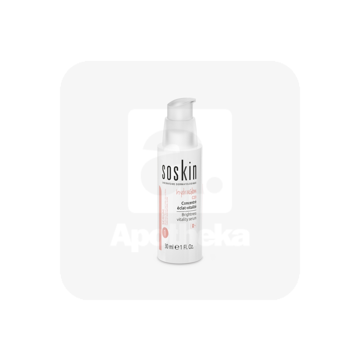 SOSKIN PARIS HYDRAGLOW NÄOSEERUM C-VITAMIINIGA 30ML - Изображение товара