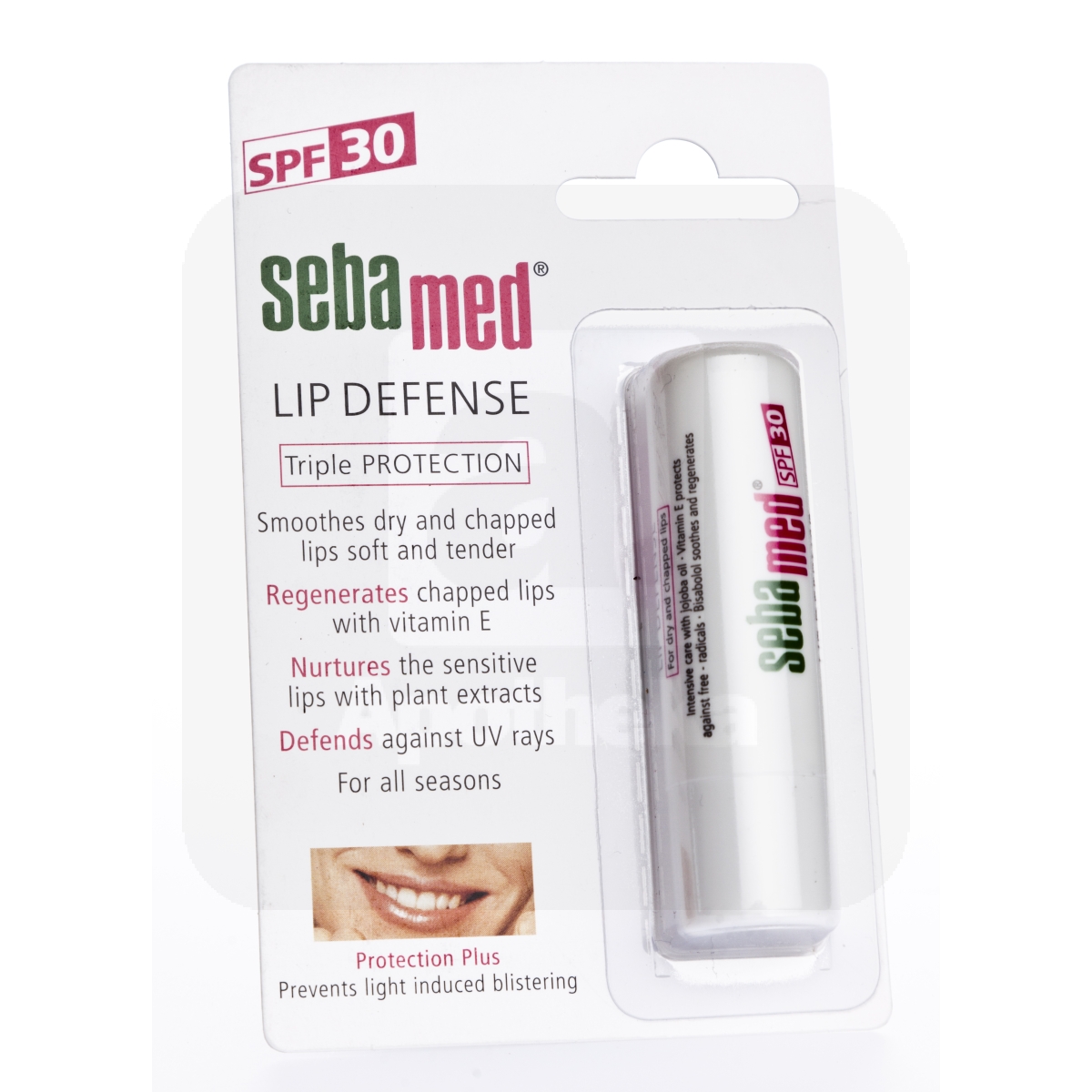 SEBAMED HUULEPALSAM VITAMIN E SPF30 4,8G - Изображение товара