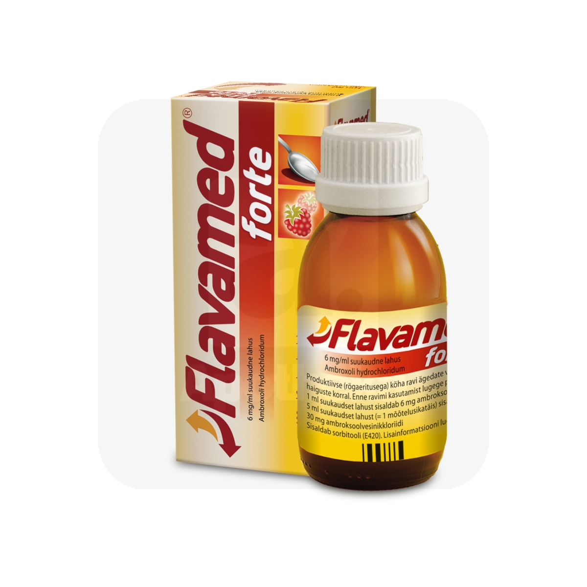 FLAVAMED FORTE SUUKAUDNE LAHUS 6MG/ML 100ML - Изображение товара 1