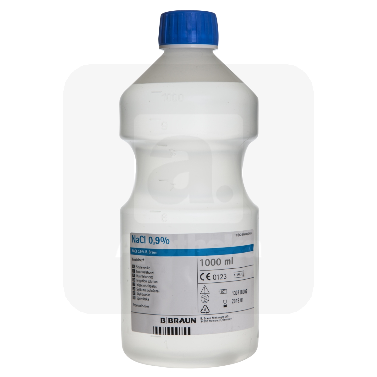 NATRII CHLORIDUM SOL 0,9% 1000ML (LOPUTUSLAHUS) (B.B.) - Изображение товара