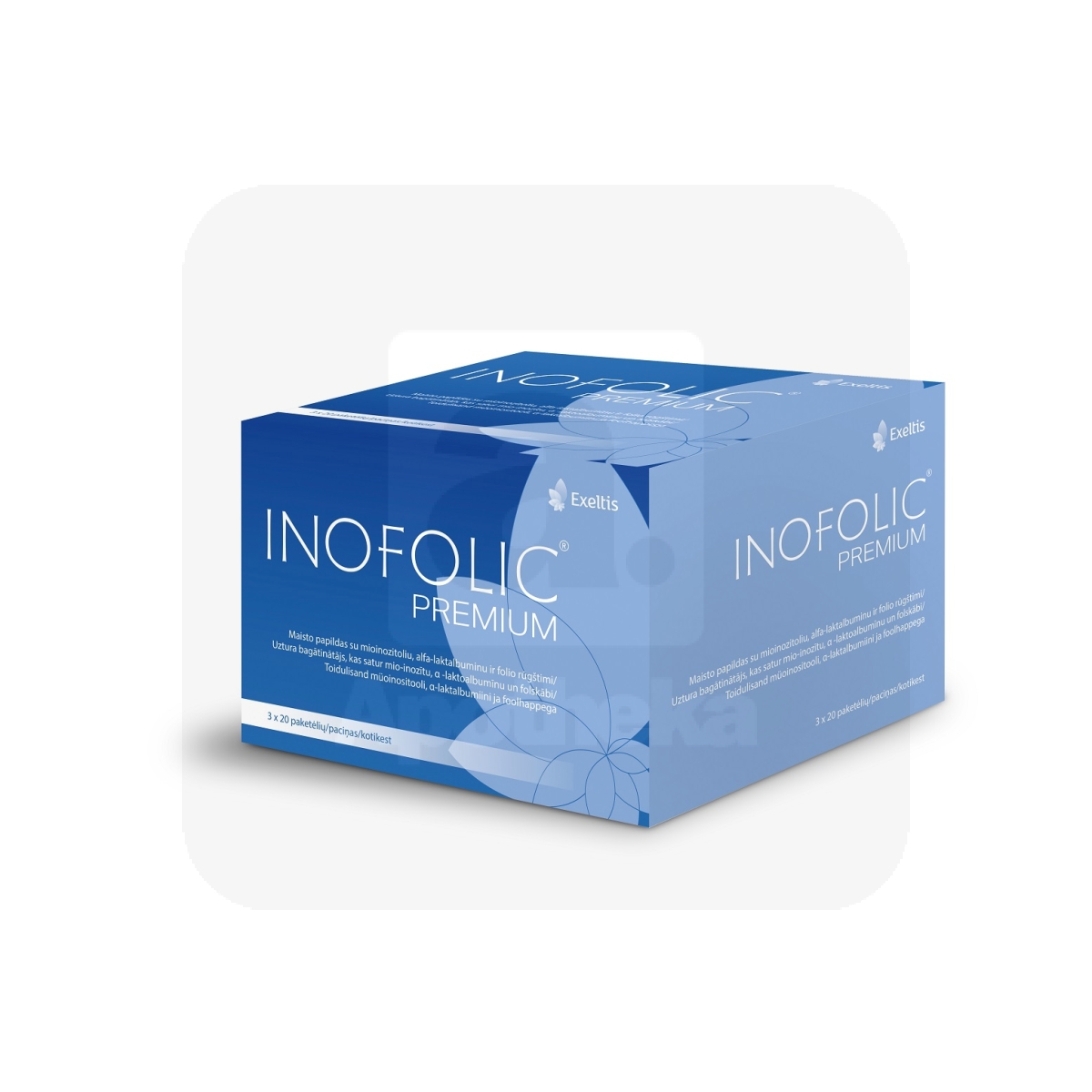 INOFOLIC PREMIUM PULBER 2G+200MCG+50MG N60 - Изображение товара