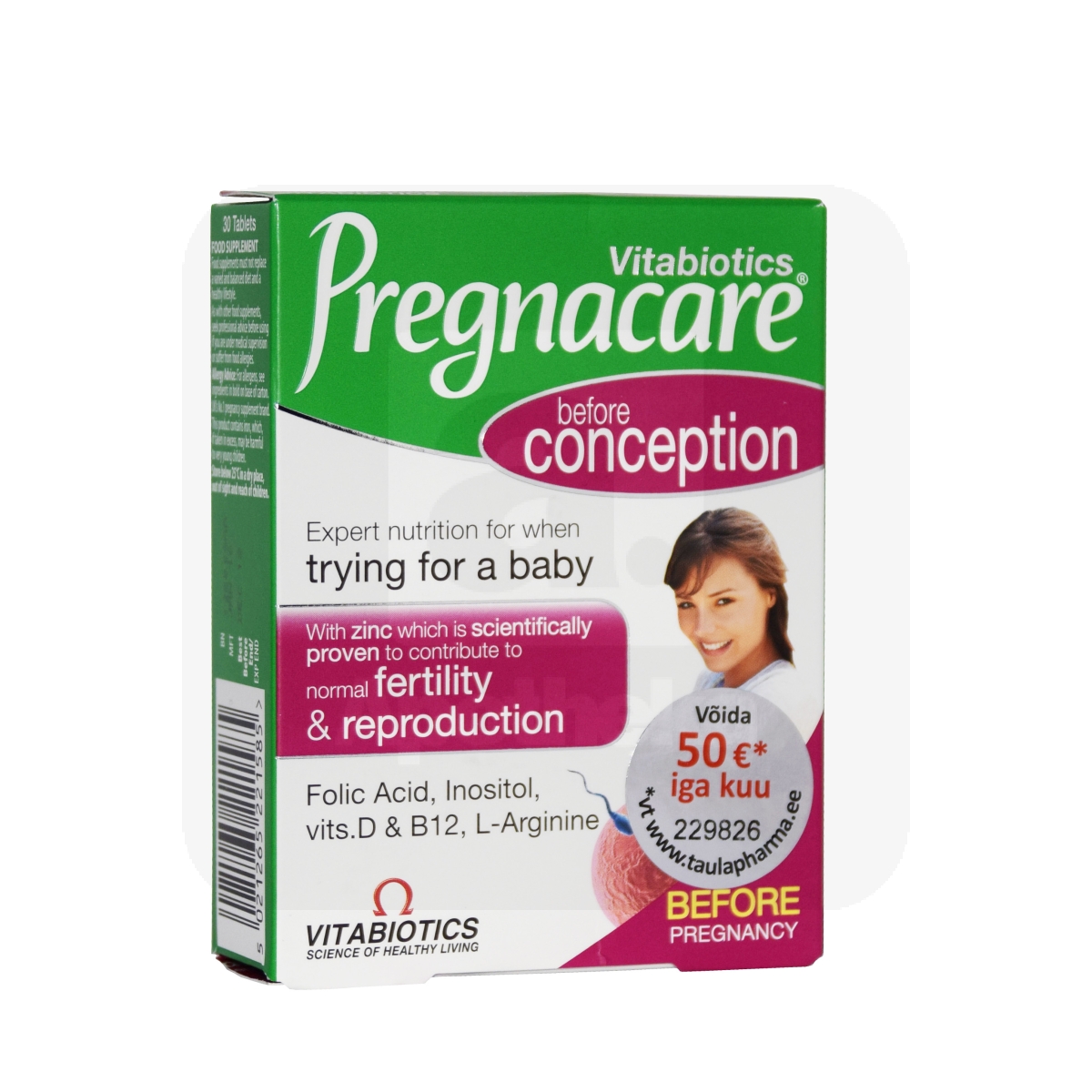 PREGNACARE CONCEPTION TBL N30 - Изображение товара