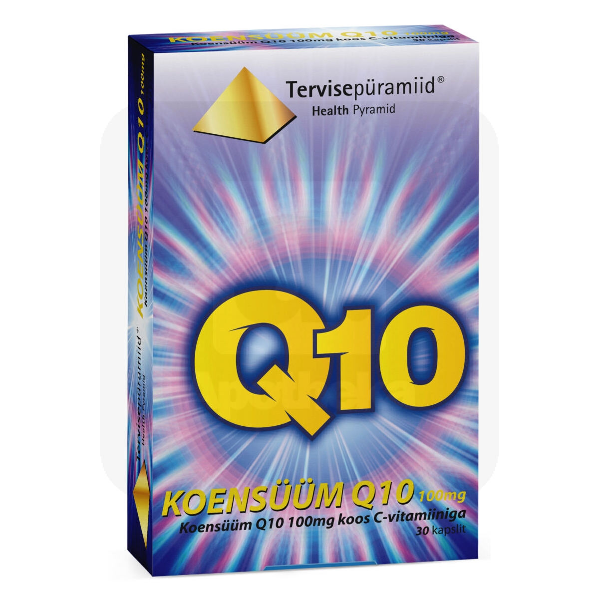 TERVISEPÜRAMIID KOENSÜÜM Q10 KAPSLID 100MG N30 - Изображение товара