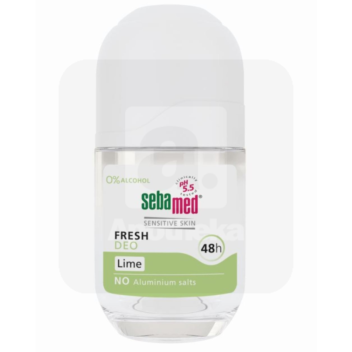 SEBAMED DEODORANT ROLL-ON 48H ALKOHOLIVABA 50ML - Изображение товара 1