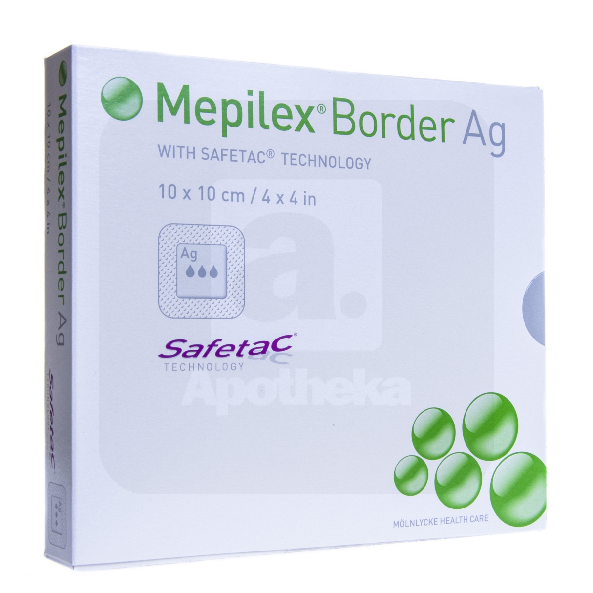 MEPILEX BORDER AG 10X10CM N5 - Изображение товара