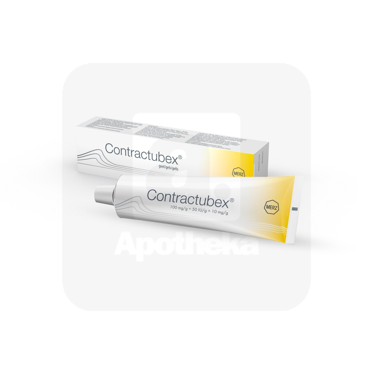 CONTRACTUBEX GEEL 50RÜ+10MG+100MG/G 20G - Изображение товара