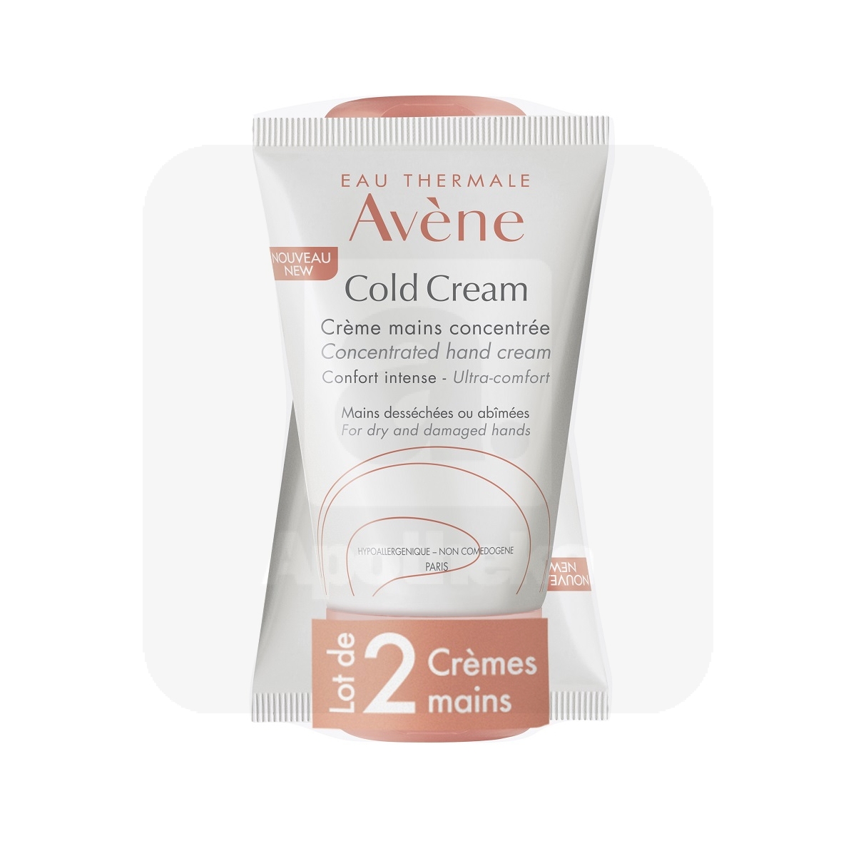 AVÈNE COLD CREAM CONCENTRATED HAND CREAM 2X50 ML