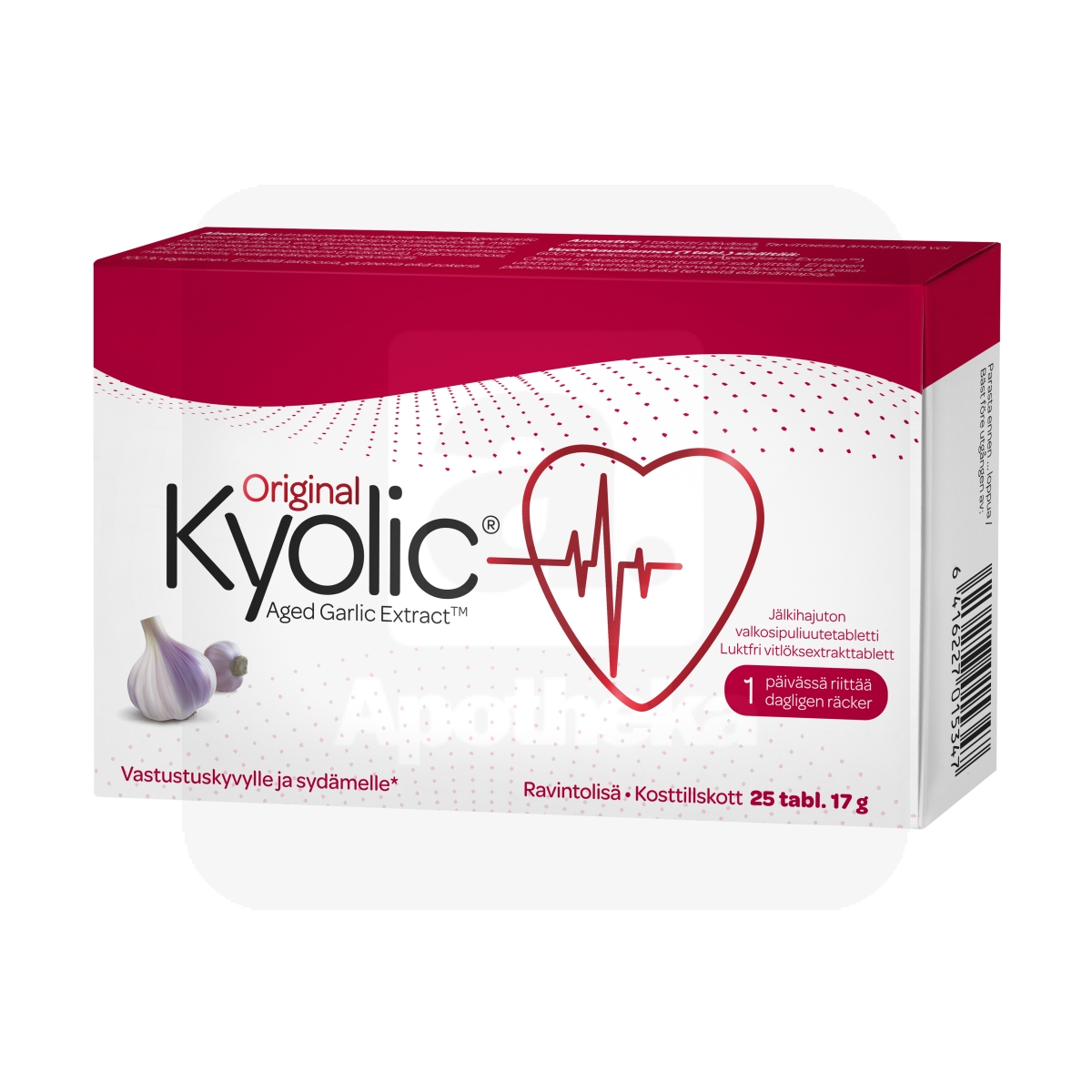 KÜÜSLAUGUTABLETID KYOLIC ORIGINAL 600MG N25 (LAAGERDUNUD) - Изображение товара