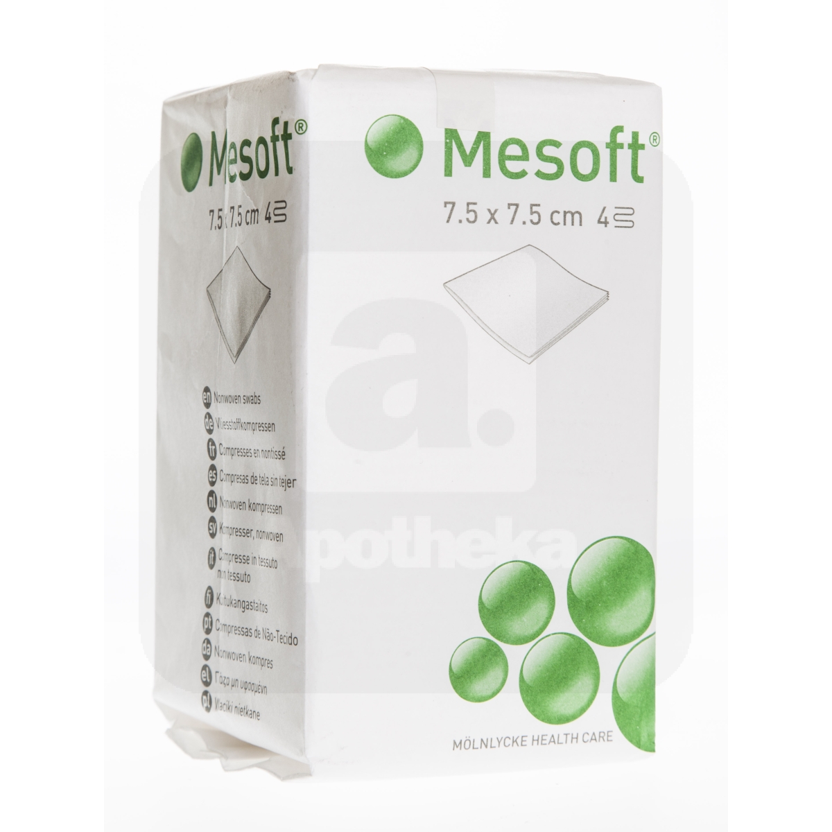 MESOFT TAMPOONID MITTESTER 7,5X7,5CM N100 - Изображение товара