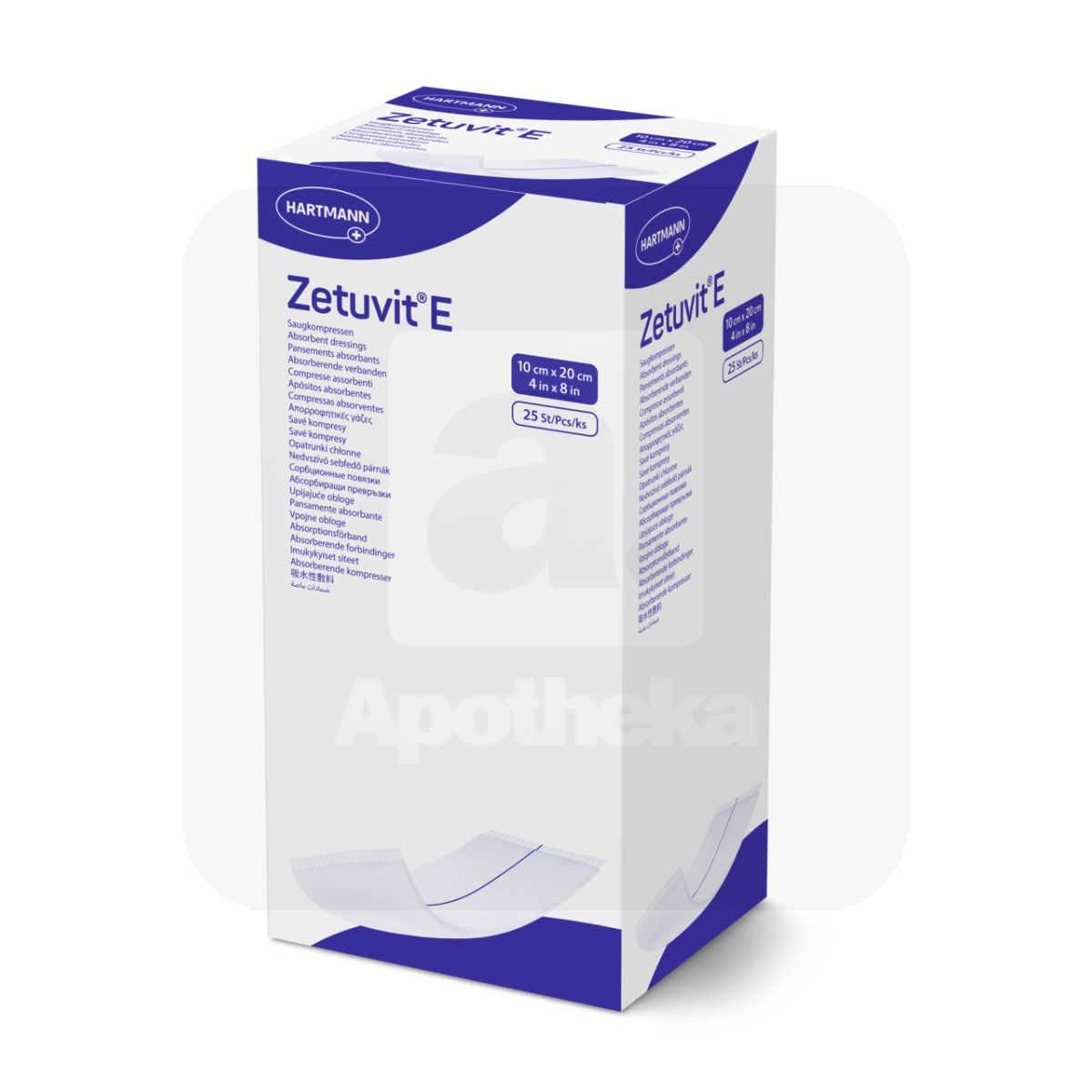 ZETUVIT E STERIILNE 10X20CM N25 /413771/ - Изображение товара