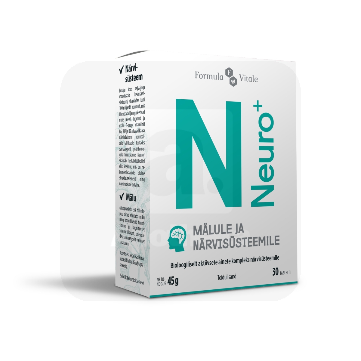 FORMULA VITALE NEURO+ TBL N30 - Изображение товара