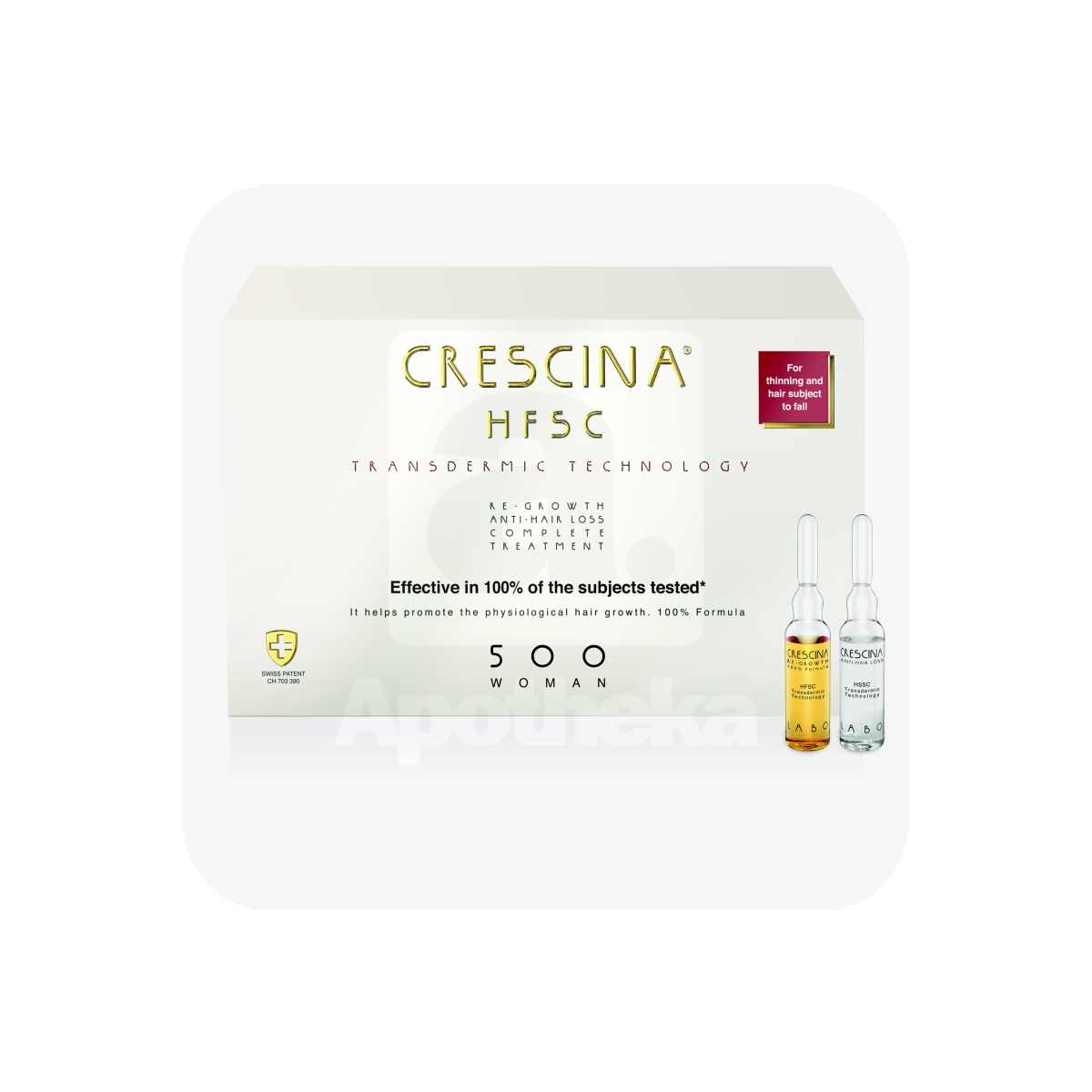 CRESCINA TRANSDERMIC AMPULLID HFSC 500 NAISED 3,5ML N20+N20 - Изображение товара