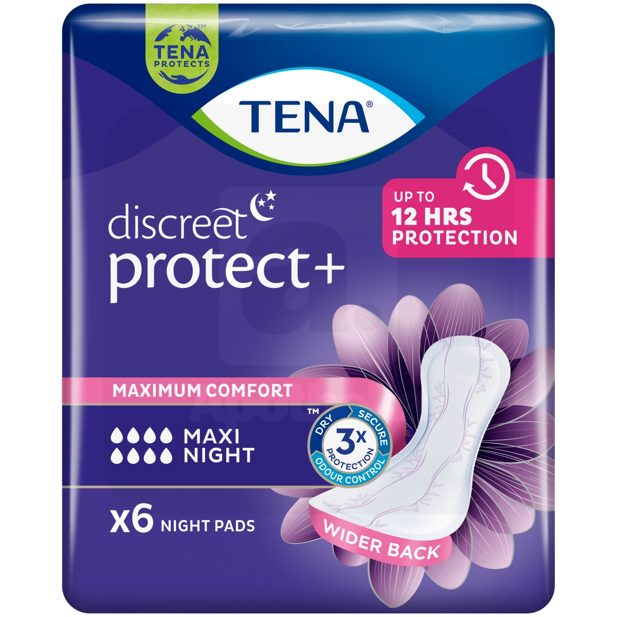 TENA DISCREET MAXI NIGHT N6 - Изображение товара