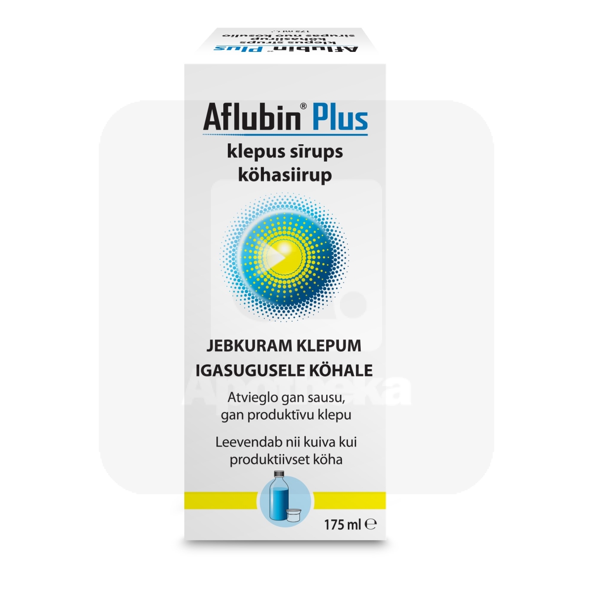 AFLUBIN PLUS® KÖHASIIRUP 175ML - Изображение товара