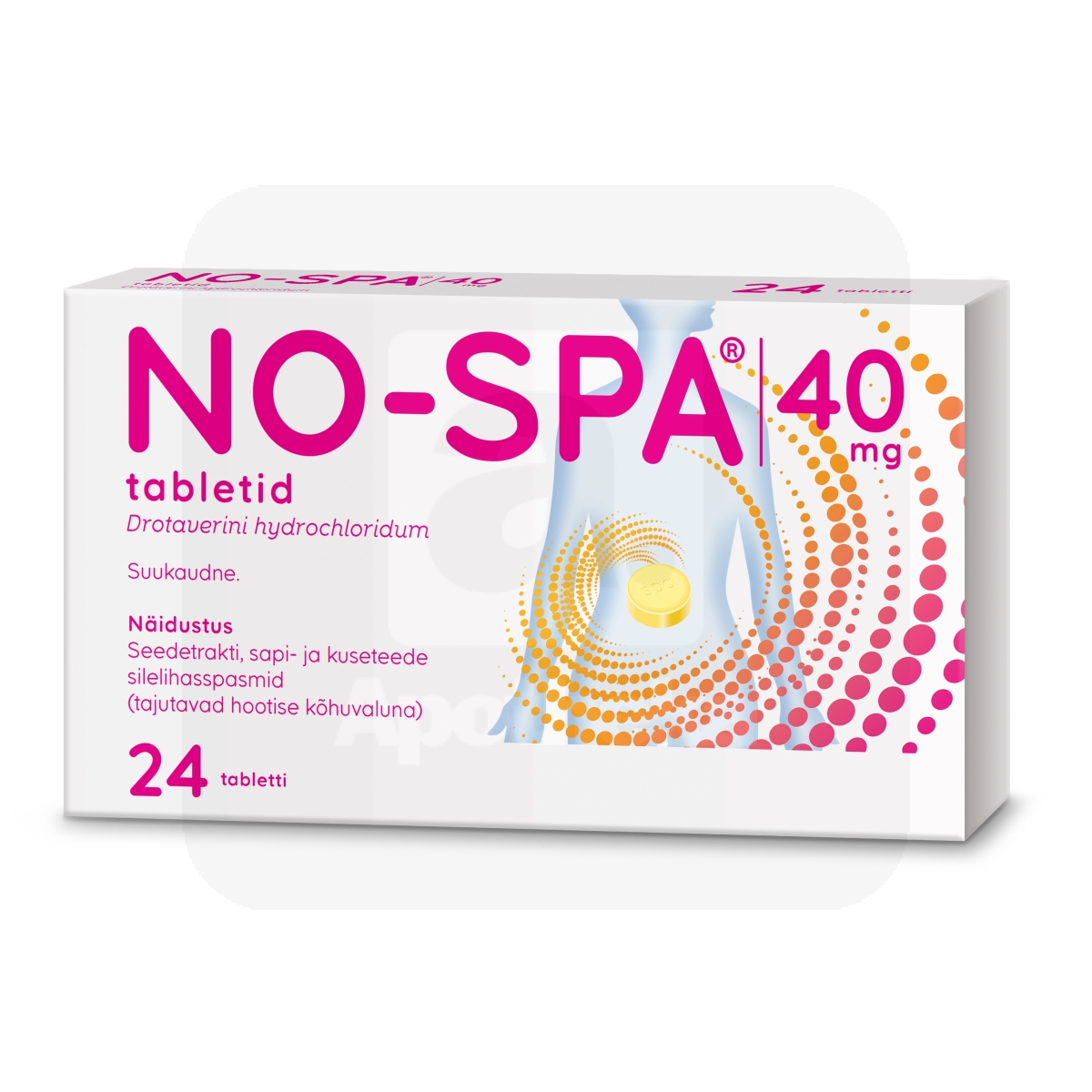 NO-SPA TBL 40MG N24 - Изображение товара