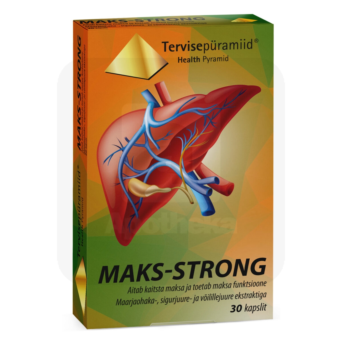 TERVISEPÜRAMIID MAKS-STRONG KAPSLID N30 - Изображение товара