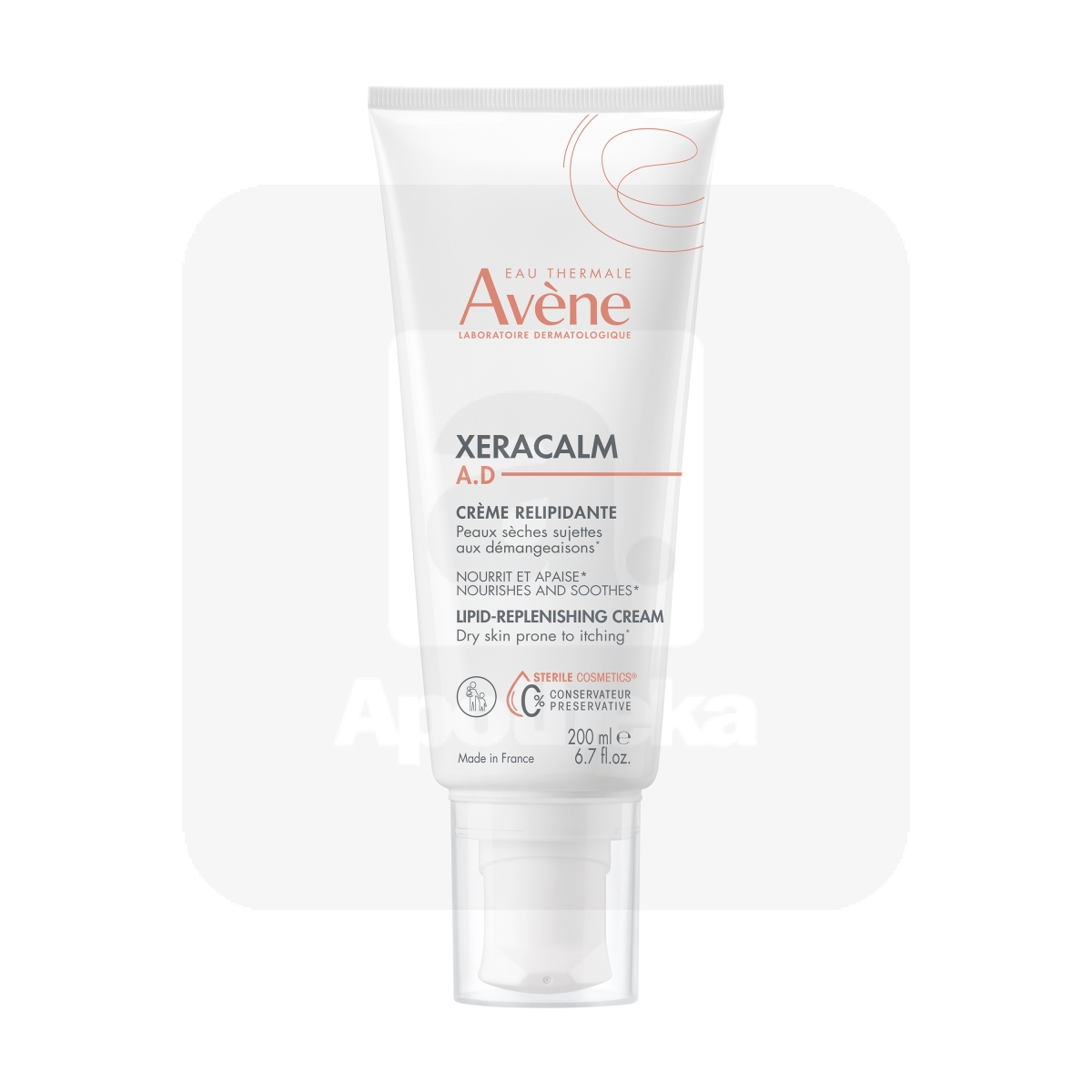 AVENE XERACALM A.D KEHAKREEM LIPIIDE TAASTAV 200ML - Изображение товара