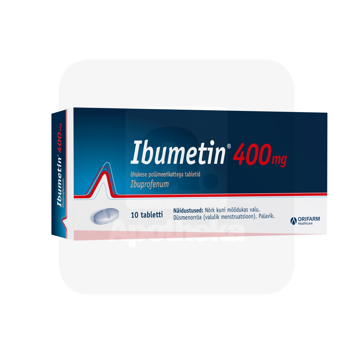 IBUMETIN KATTEGA TBL 400MG N10 - Изображение товара