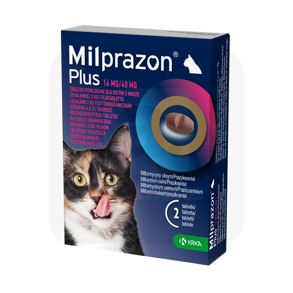 MILPRAZON PLUS KATTEGA TBL 16+40MG N2 (KASS) - Изображение товара