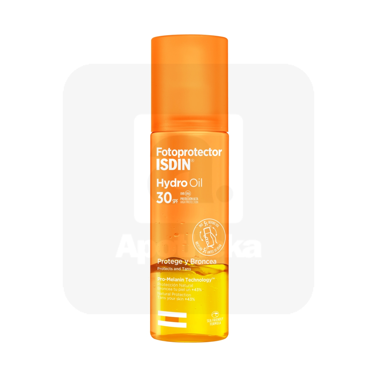 ISDIN SUN PÄIKESEKAITSEÕLI PÄEVITUST SOODUSTAV SPF30 200ML - Изображение товара