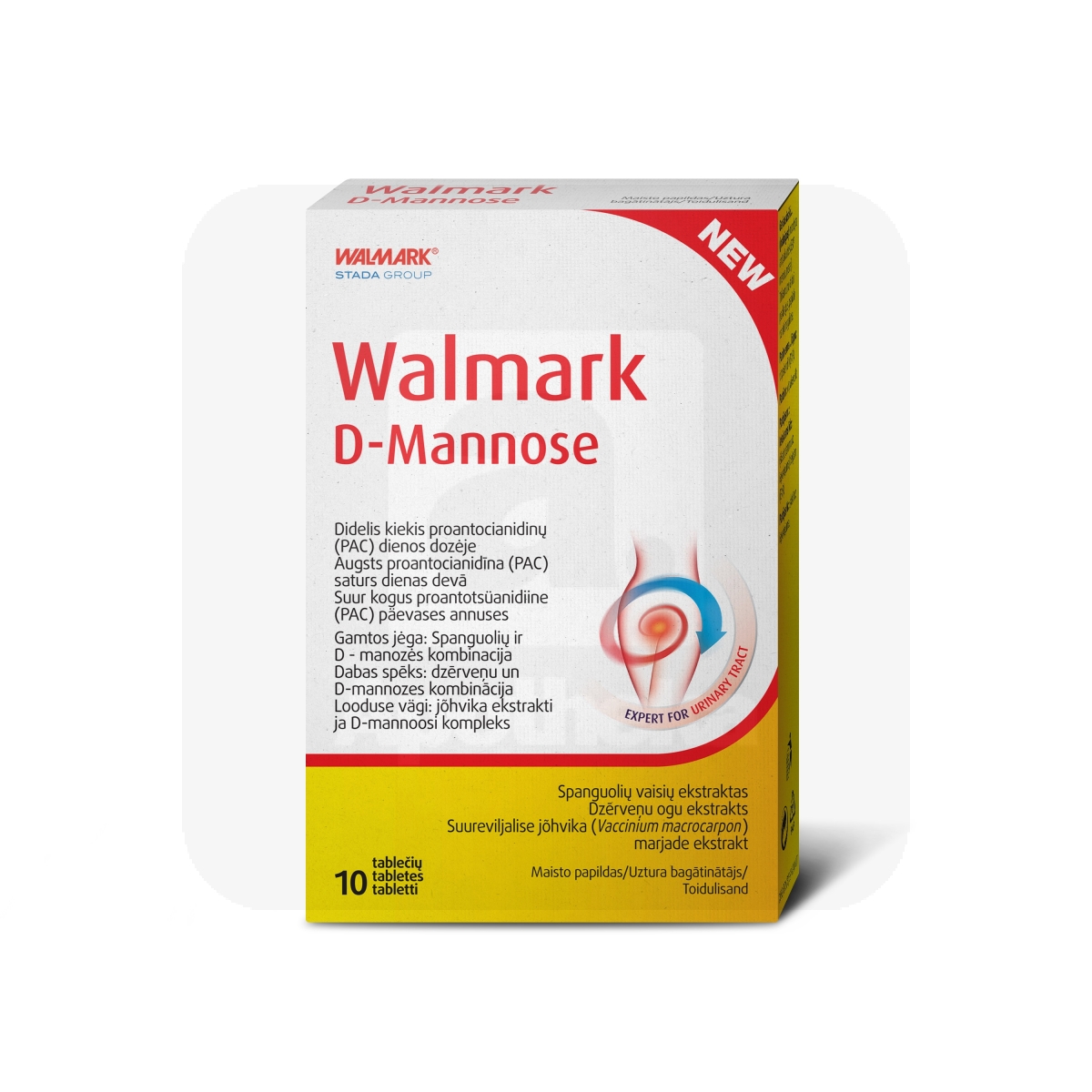 URINAL WALMARK D-MANNOSE TBL N10 - Изображение товара