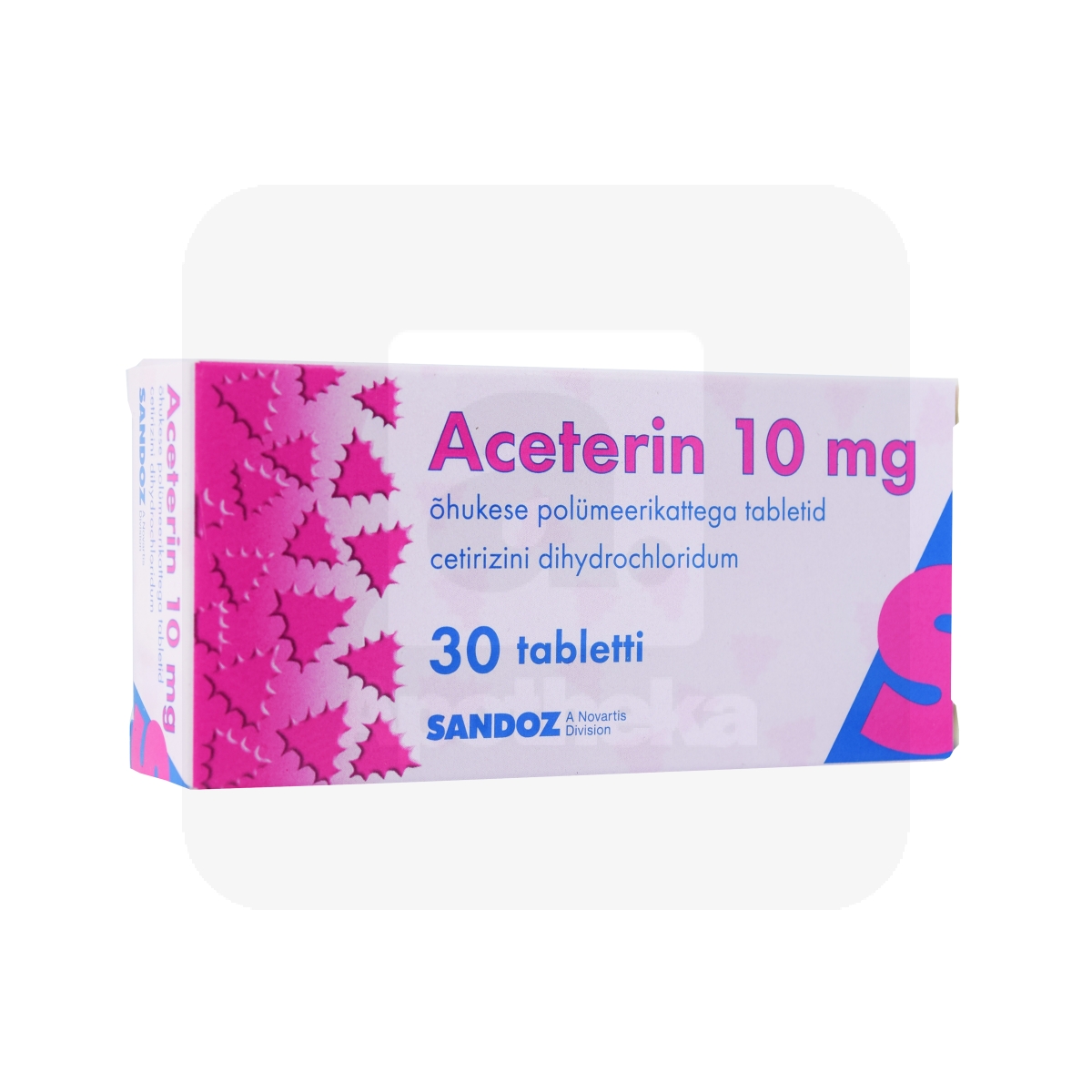ACETERIN TBL 10MG N30 - Изображение товара
