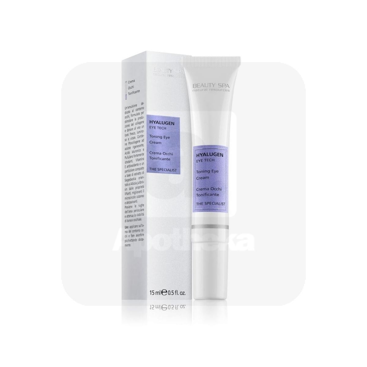 BEAUTY SPA HYALUGEN SILMAÜMBRUSKREEM TONISEERIV 15ML - Изображение товара