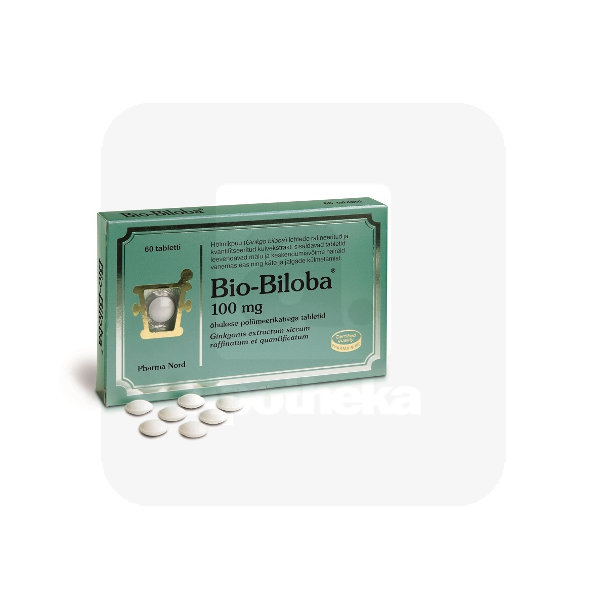BIO-BILOBA TBL 100MG N60 - Изображение товара