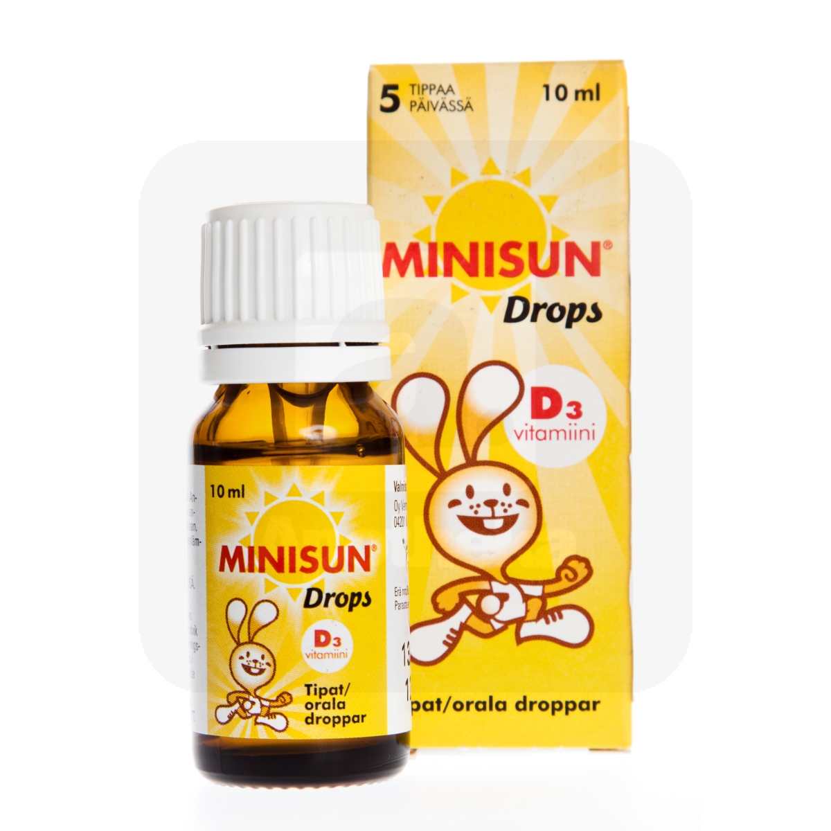 MINISUN JUNIOR VITAMIIN D TILGAD 10ML - Изображение товара