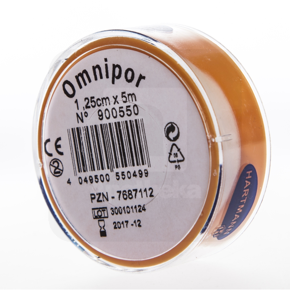 OMNIPOR RULLPLAASTER 1,25CMX5M (PABERIST) /900436/ - Изображение товара