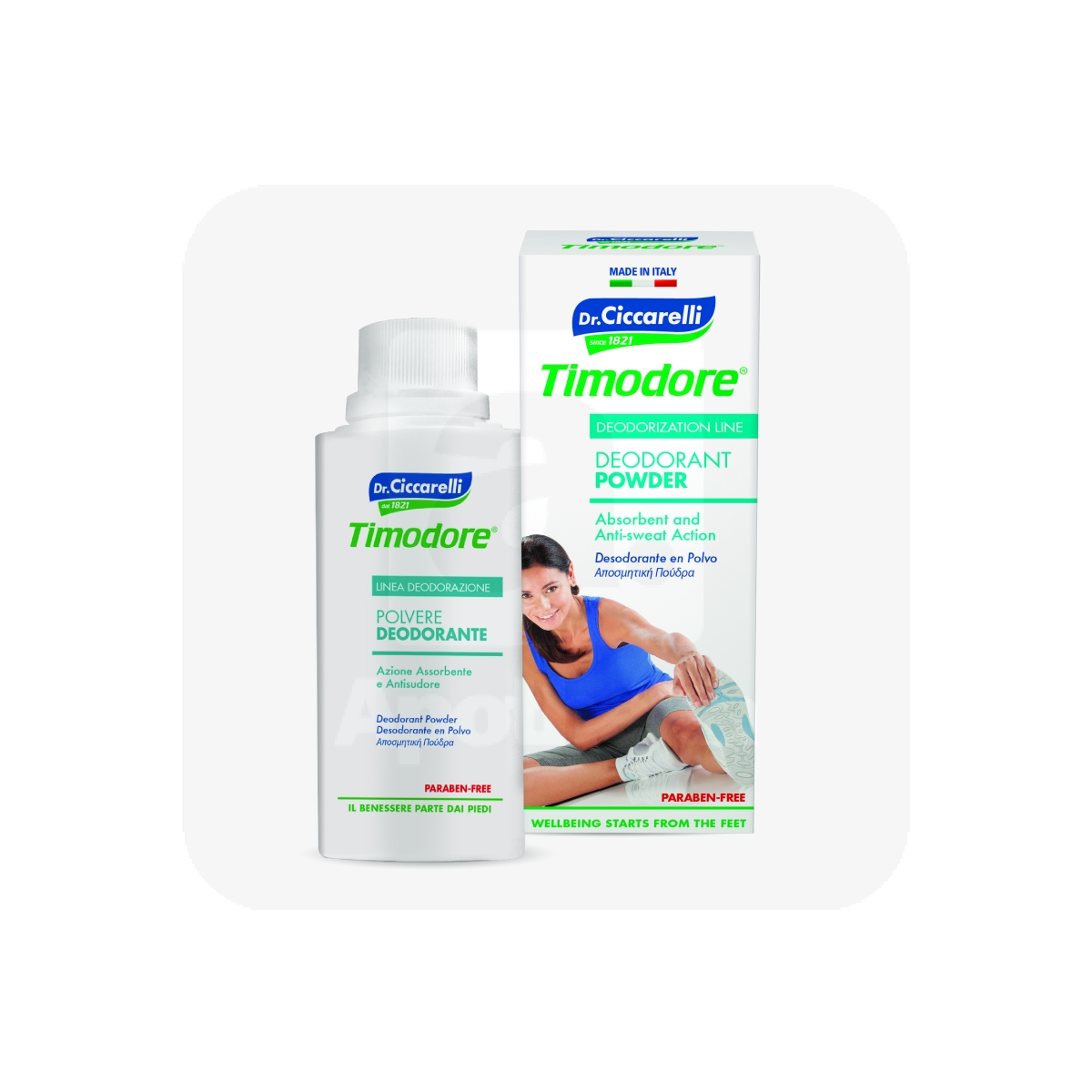 CICCARELLI JALADEODORANT-PUUDER 250G - Изображение товара