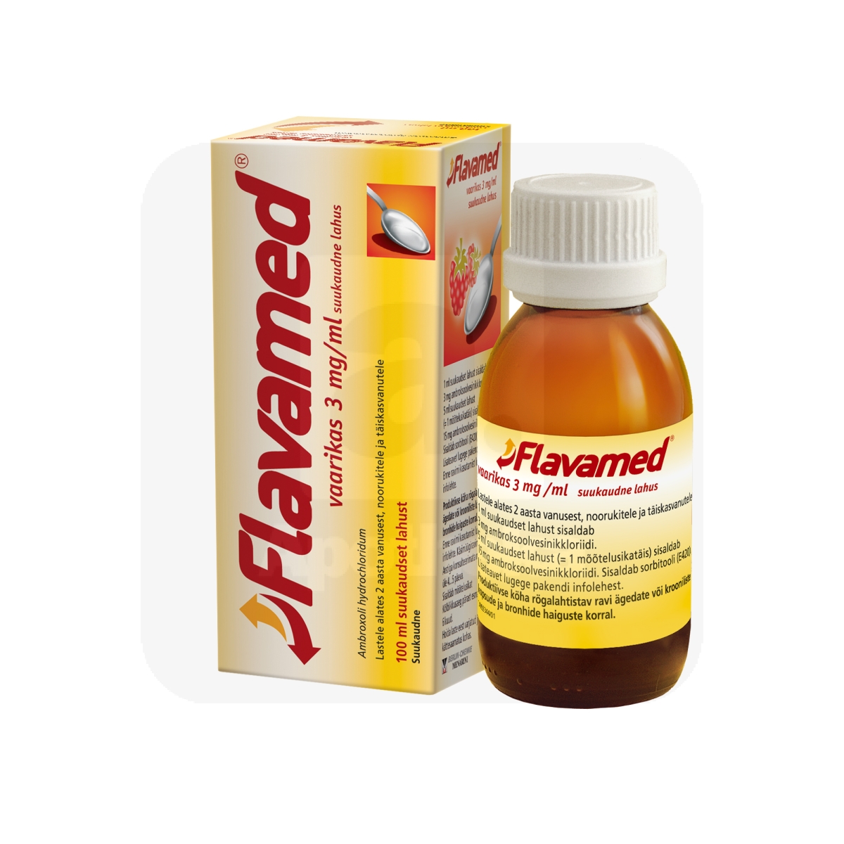 FLAVAMED VAARIKAS SUUKAUDNE LAHUS 3MG/ML 100ML - Изображение товара 1