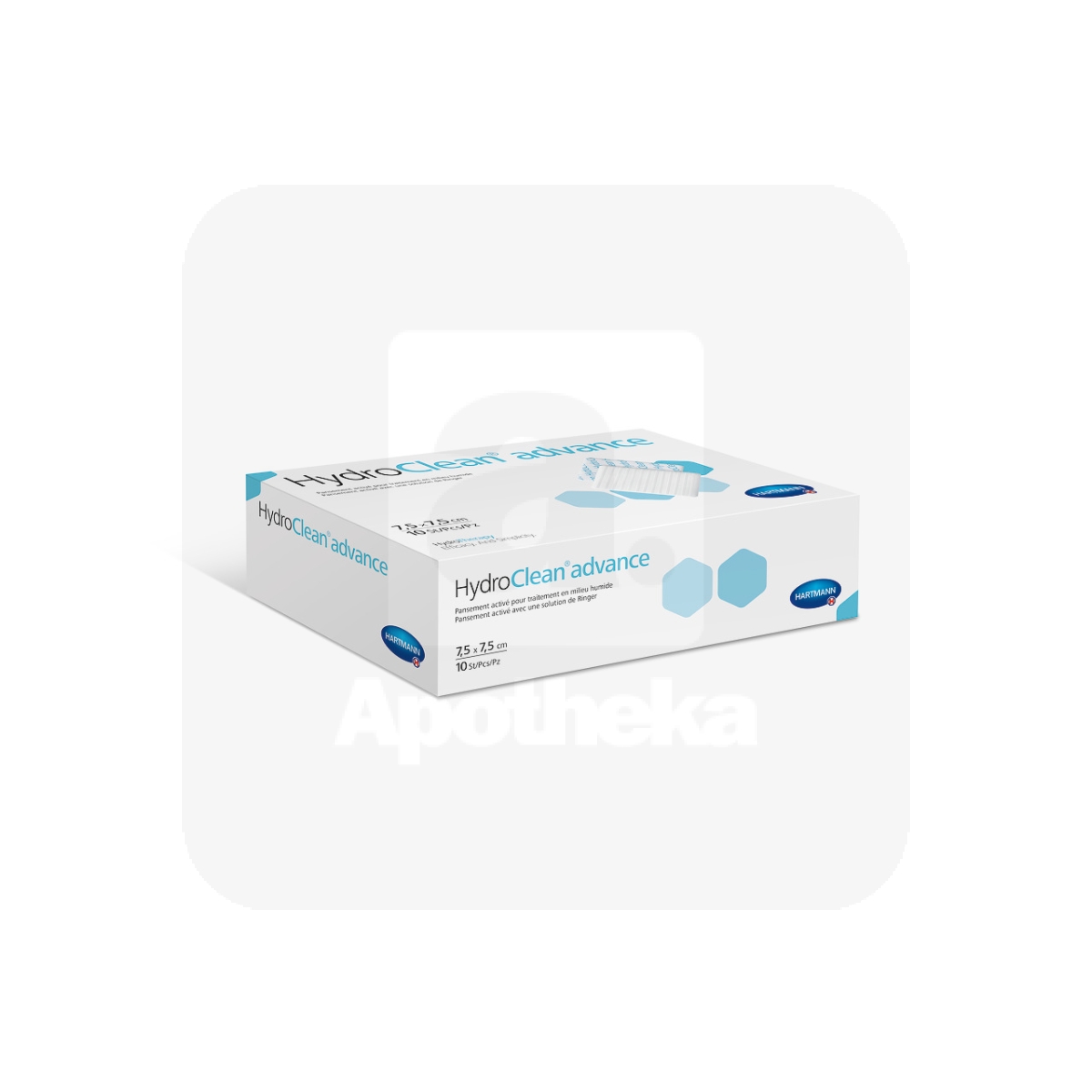HYDROCLEAN ADVANCE RINGERIGA HAAVASIDE 7,5X7,5CM N10 /609668/ - Изображение товара