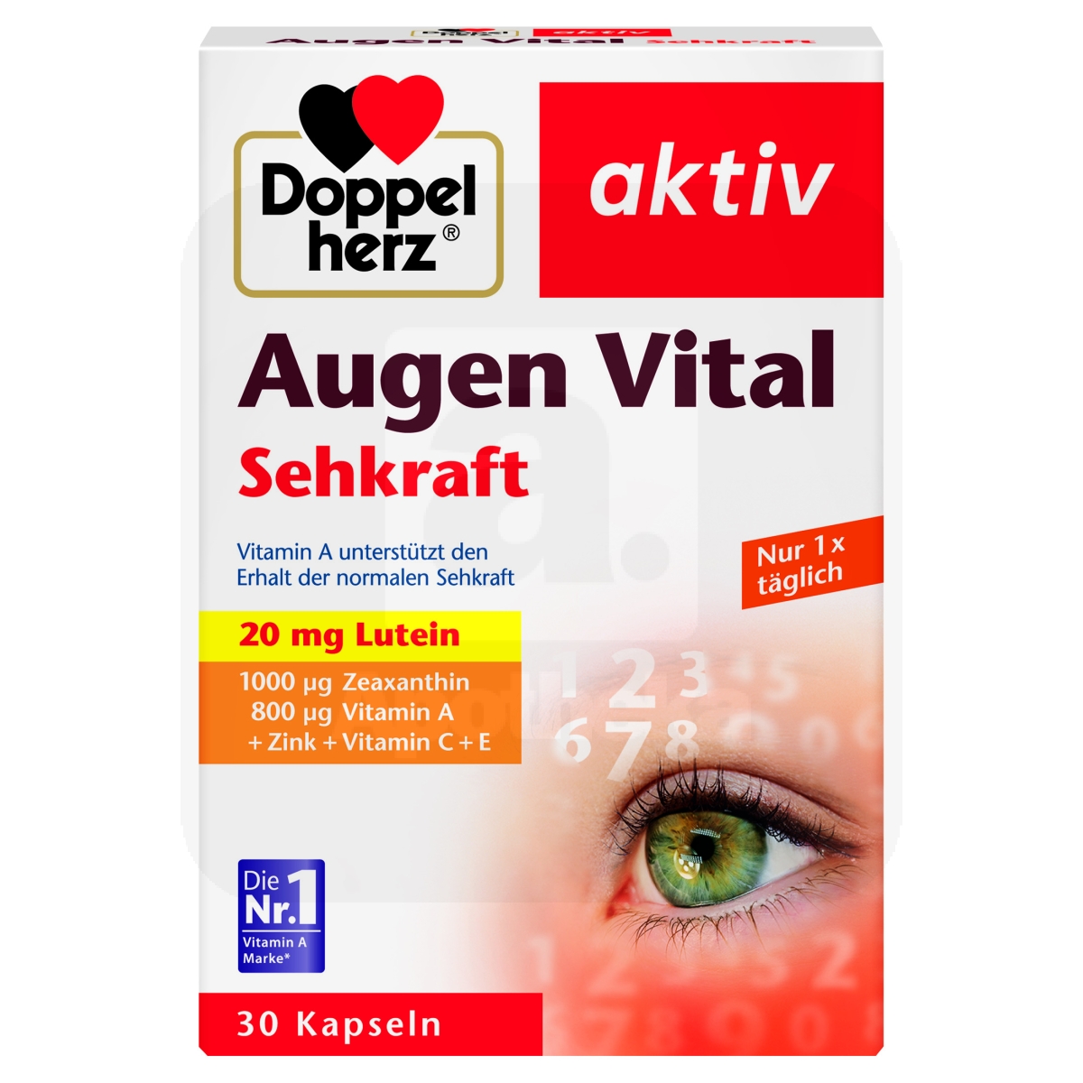 DOPPELHERZ AKTIV AUGEN VITAL KAPSLID  N30 - Изображение товара