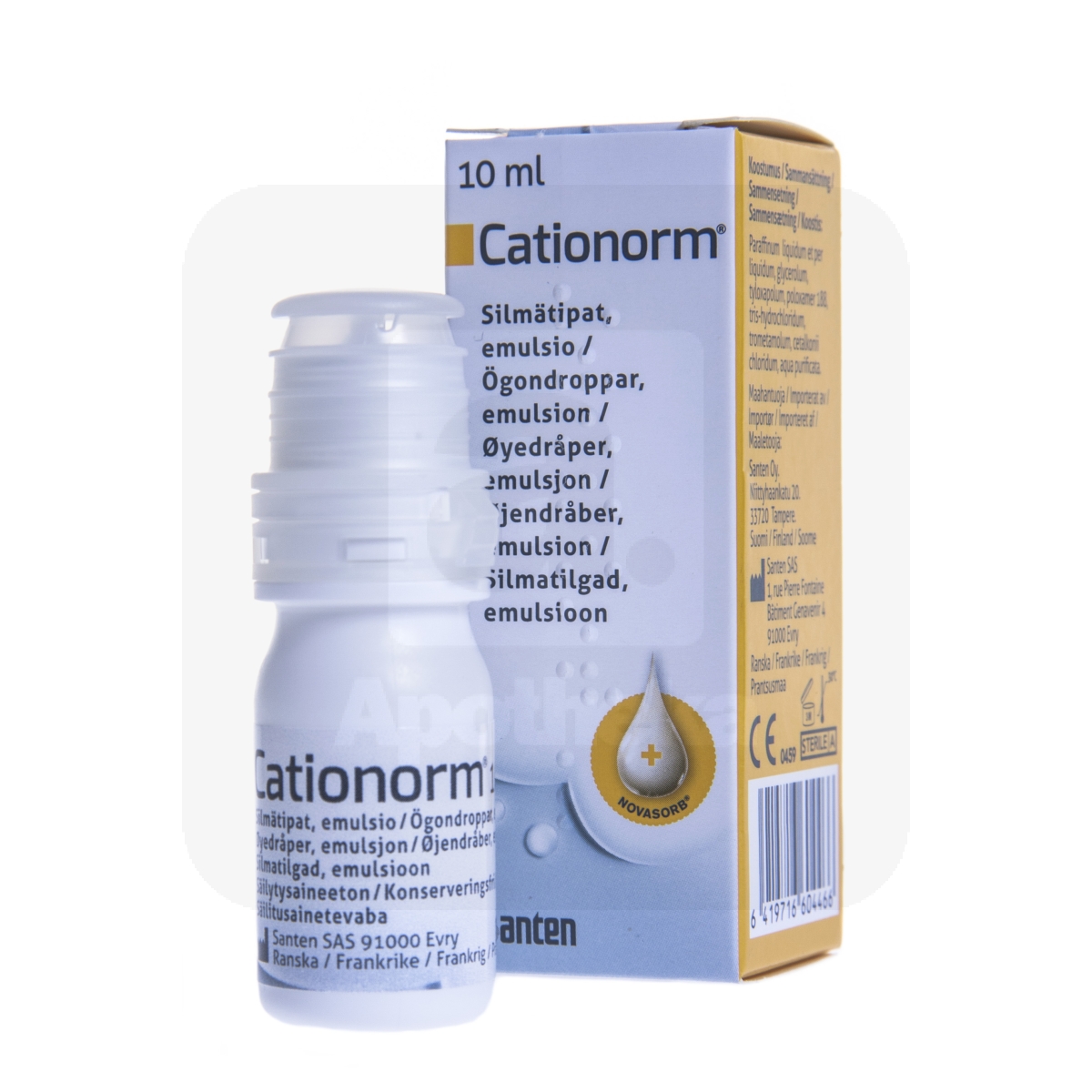 CATIONORM SILMATILGAD 10ML - Изображение товара