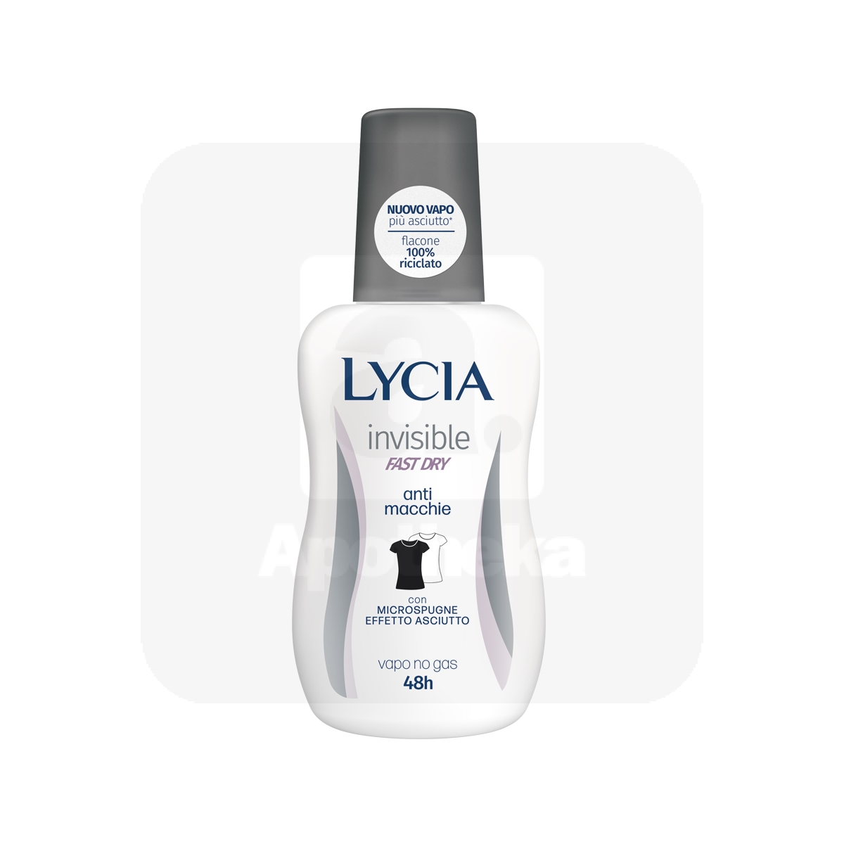 Спрей дезодорант Lycia Invisible 75мл - Изображение товара