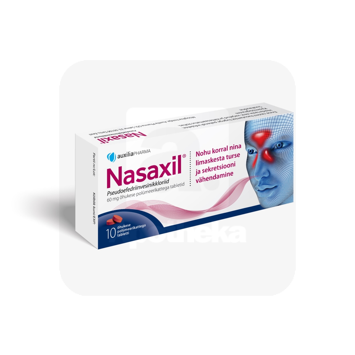 NASAXIL KATTEGA TBL 60MG N10 - Изображение товара