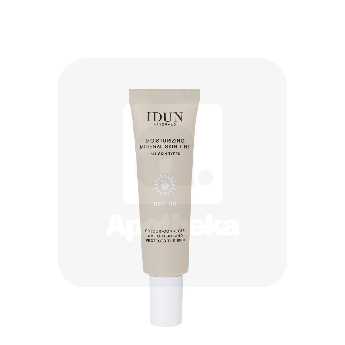 IDUN PÄIKESEKAITSE-EMULSIOON TOONIGA SPF30 HELE 27ML - Изображение товара