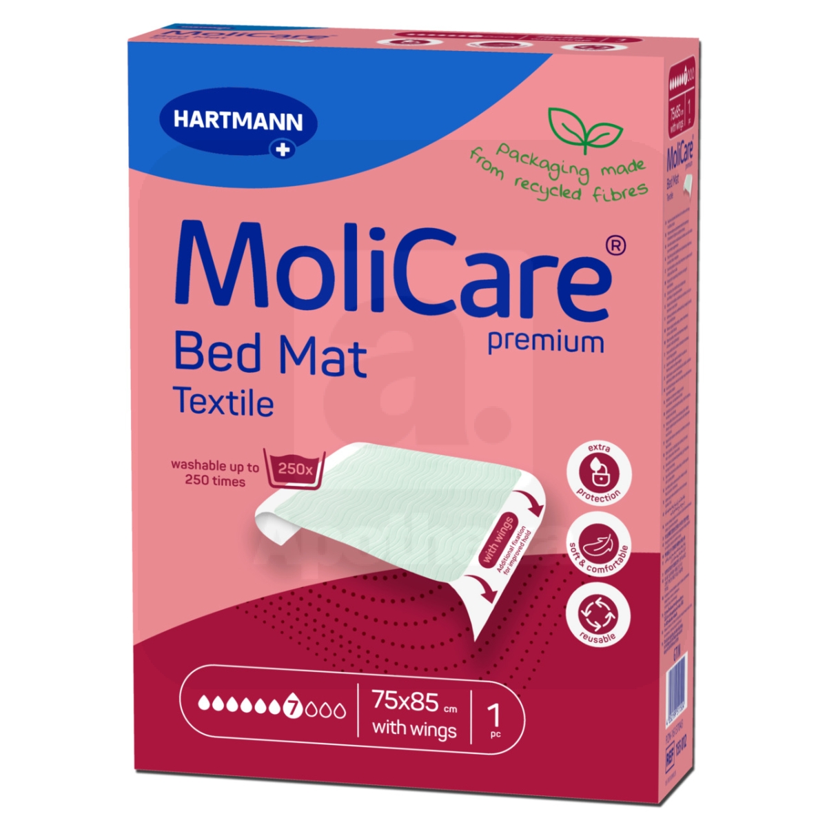 MOLICARE BED MAT TEXTILE 75X85CM TIIBADEGA N1/155012/ - Изображение товара