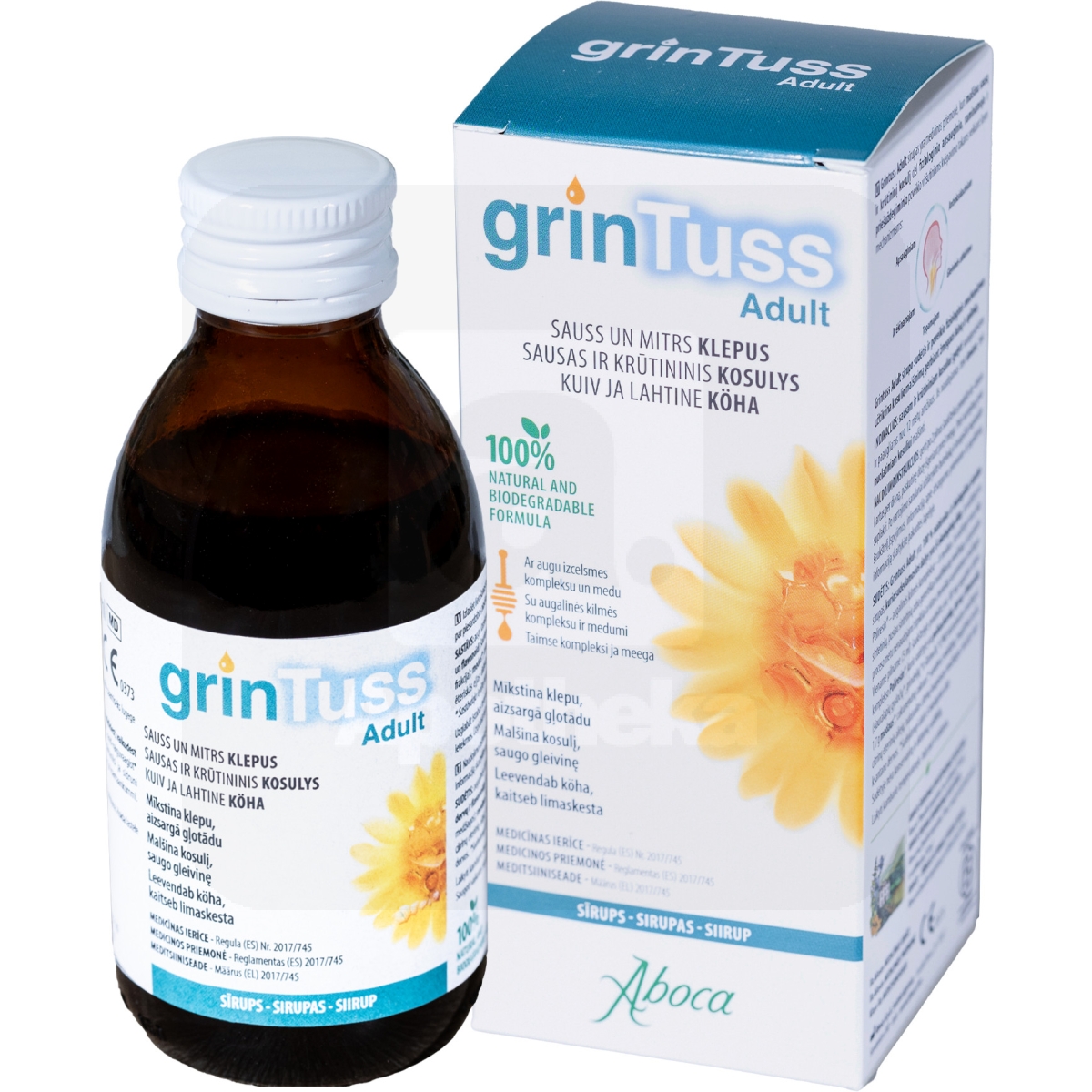 GRINTUSS ADULT SIIRUP 180G - Изображение товара