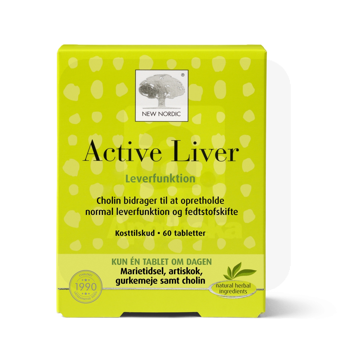 NEW NORDIC ACTIVE LIVER TBL N30 UUS KOOSTIS - Изображение товара